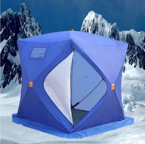 Зимняя палатка утепленная куб-2 "Улов"