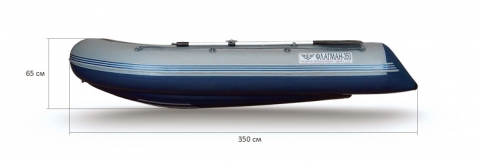 Лодка «ФЛАГМАН - 350» НДНД